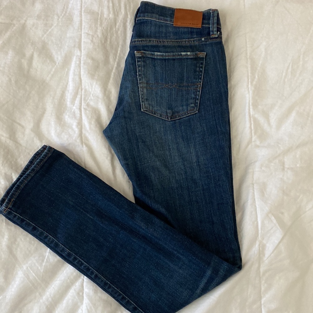Women’s Lucky Brand “Sweet Straight” Low Rise Jeans